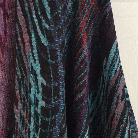 💥💥.  UNKNOWN DESIGNER 💥💥.                  MULTICOLORED. WRAP - Picture 4 of 5